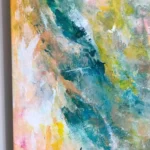 detail barevného obrazu