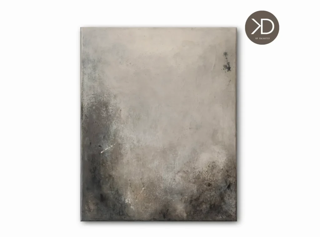 šedý abstraktní obraz